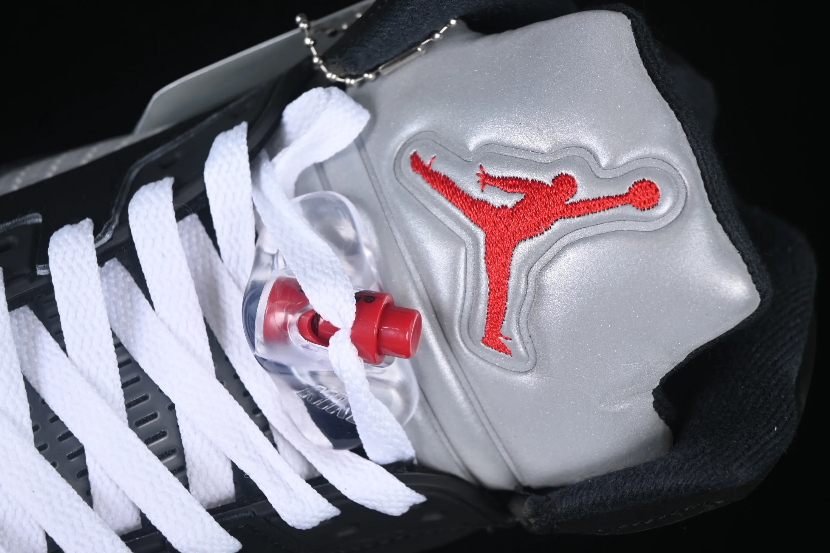 All categories Air Jordan Jordan series basketball shoes Air Jordan 5 Air Jordan 5 Black "Metallic Reimagined" AJ5 Joe 5 black silver HF3975-001